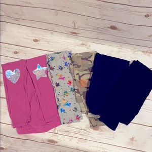 Girls gap size small legging bundle. 5 pairs